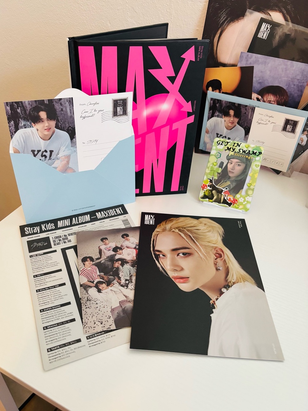 STRAY KIDS - MAXIDENT HYUNJIN/CHANGBIN VERSION ALBUM (UNSEALED)